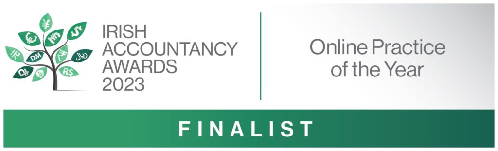 online accountant Ireland awards finalist logo